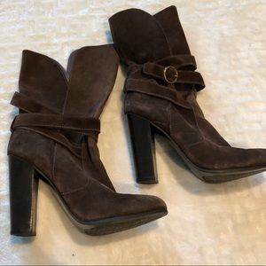 DVF Brown Leather Boots